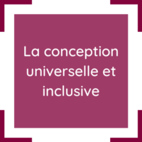 Cette image représente l'article : la conception universelle et inclusive